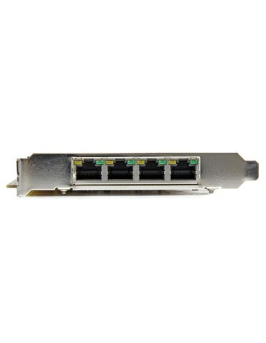 StarTech.com Scheda di rete PCIe Gigabit Power over Ethernet a 4 porte - Adattatore PCI express PSE   POE - NIC
