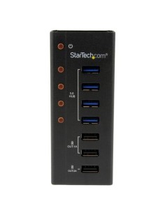 StarTech.com Hub USB 3.0 alimentato a 4 porte con 3 porte di ricarica USB dedicate (2 x 1A e 1 x 2A) - Box esterno in metallo 2