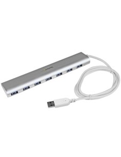 StarTech.com Hub USB 3.0 a 7 porte compatto con cavo integrato