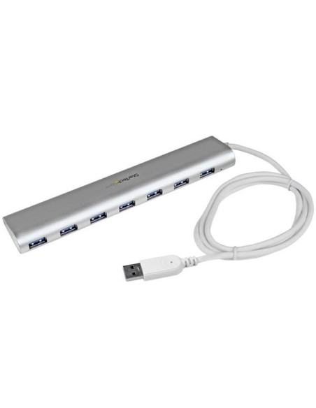 StarTech.com Hub USB 3.0 a 7 porte compatto con cavo integrato