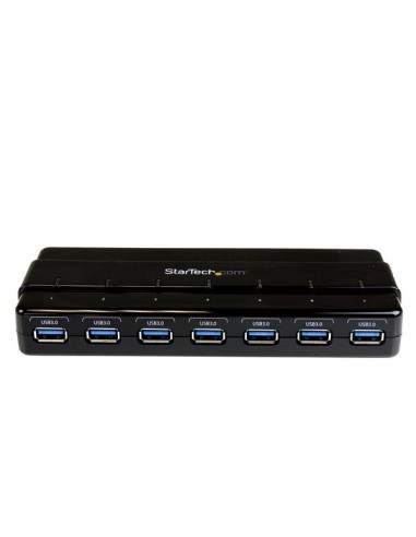 StarTech.com HUB USB 3.0 a 7 porte alimentato - Perno e concentratore USB 3.0 ultra veloce - Nero