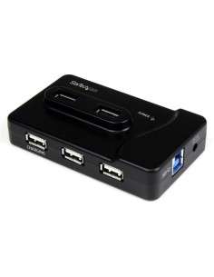 StarTech.com Hub combo USB 3.0 2.0 a 6 porte con porta di caricamento