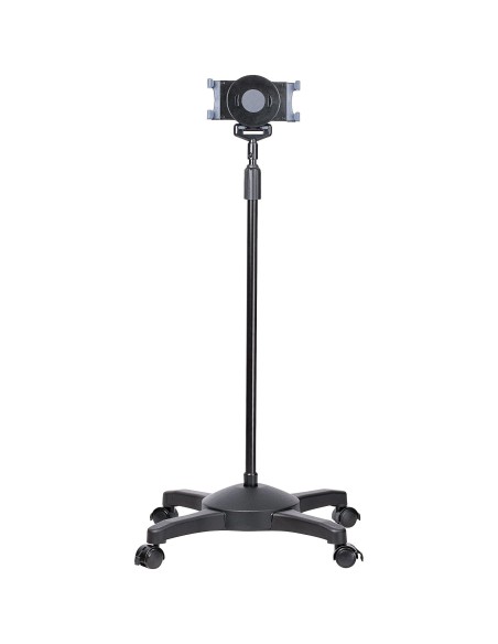 StarTech.com Supporto per tablet mobile con ruote bloccabili - Stand per tablet ad altezza regolabile - Sostegno universale da