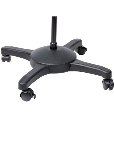 StarTech.com Supporto per tablet mobile con ruote bloccabili - Stand per tablet ad altezza regolabile - Sostegno universale da