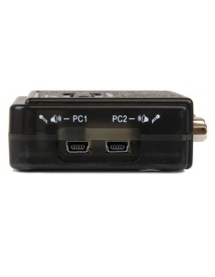 StarTech.com Switch KVM a 2 porte VGA USB con audio e cavi - Commutatore VGA USB a doppia porta 2