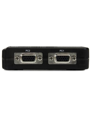 StarTech.com Switch KVM a 2 porte VGA USB con audio e cavi - Commutatore VGA USB a doppia porta