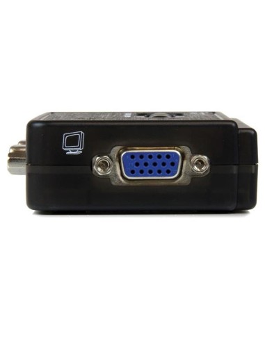 StarTech.com Switch KVM a 2 porte VGA USB con audio e cavi - Commutatore VGA USB a doppia porta