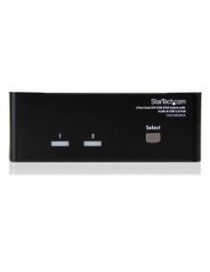 StarTech.com Switch KVM Dual DVI USB 2 porte con audio e hub USB 2.0 2
