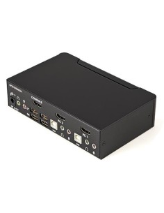 StarTech.com Switch KVM HDMI USB 2 porte, con audio e hub USB 2.0 2