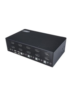 StarTech.com Switch KVM a 4 porte per Dual DisplayPort - 4k 60Hz 2