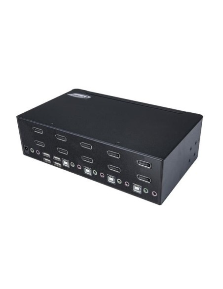 StarTech.com Switch KVM a 4 porte per Dual DisplayPort - 4k 60Hz