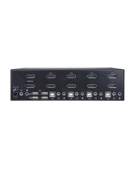 StarTech.com Switch KVM a 4 porte per Dual DisplayPort - 4k 60Hz