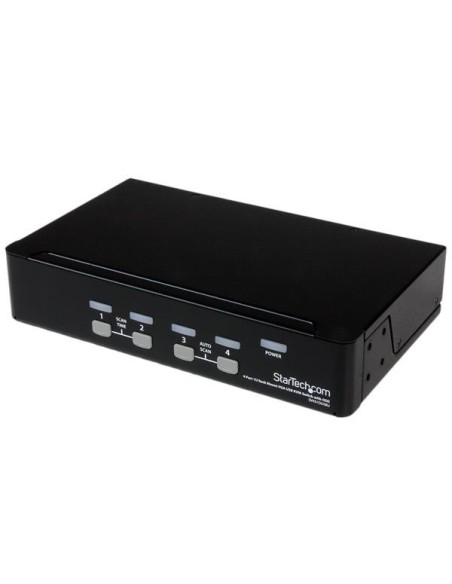 StarTech.com Switch KVM USB 4 porte, montabile a rack 1U, con OSD