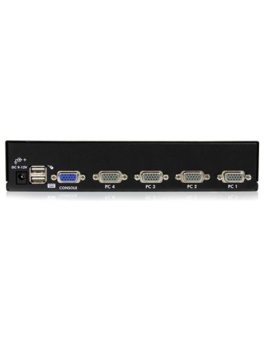 StarTech.com Switch KVM USB 4 porte, montabile a rack 1U, con OSD