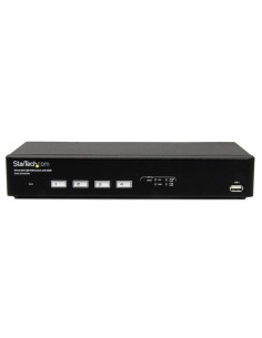 StarTech.com Switch Commutatore KVM USB DVI a 4 porte con tecnologia di commutazione rapida DDM incluso di cavi 2