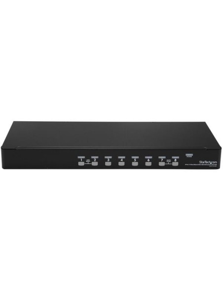 StarTech.com Kit Switch KVM USB montabile a rack 1U 8 porte con funzione OSD e cavi