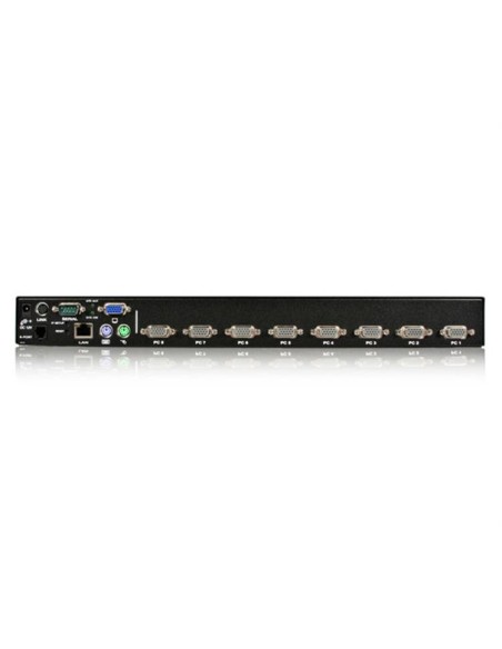 StarTech.com Switch KVM Digital IP USB PS 2 a 8 porte montabile su rack