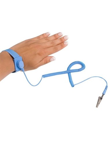 StarTech.com Braccialetto ESD antistatico con cavo da messa a terra   protezione da sovratensioni