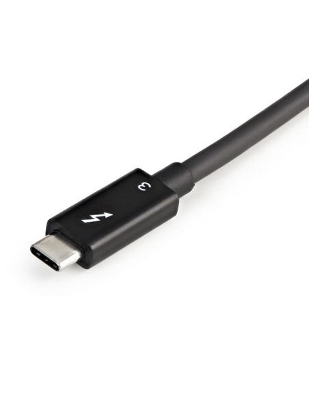StarTech.com Adattatore Thunderbolt 3 a doppio monitor DisplayPort DP 1.4 8K - Doppio 4K 60Hz o singolo 8K 5K Thunderbolt 3 a
