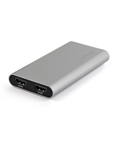 StarTech.com Adattatore Thunderbolt 3 a Dual HDMI 2.0 - Certificato Thunderbolt 3 4K 60Hz - Adattatore convertitore video per