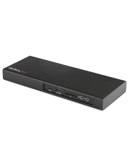 StarTech.com Dock Thunderbolt™ 3 per doppio Monitor 4K 60Hz - Lettore SD e Slot PCIe M.2