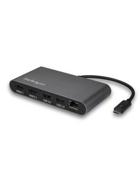 StarTech.com Mini Docking Station Thunderbolt 3 per Portatili - Doppio HDMI - 4k 60Hz - Fuori produzione, Sostituito da