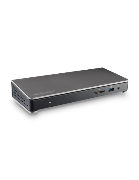 StarTech.com Dock Thunderbolt 3 con lettore SD per doppio schermo - Dual 4K @ 60hz - 6x porte USB 3.0
