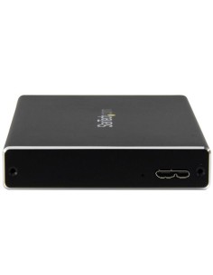 StarTech.com Box Esterno Universale per disco rigido SATA III da 2,5" USB 3.0 - Case SSD HDD portabile SATA 6 Gbps - supporto 2
