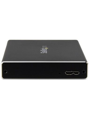 StarTech.com Box Esterno Universale per disco rigido SATA III da 2,5" USB 3.0 - Case SSD HDD portabile SATA 6 Gbps - supporto