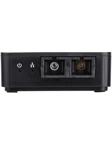 StarTech.com Convertitore da USB a fibra ottica - 100 Mbps - Adattatore di rete compatto da USB 2.0 a fibra - Compatibile con
