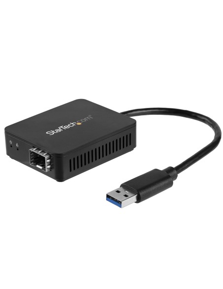 StarTech.com Convertitore da USB 3.0 a fibra ottica - Adattatore compatto da USB a SFP aperto - Adattatore di rete da USB a
