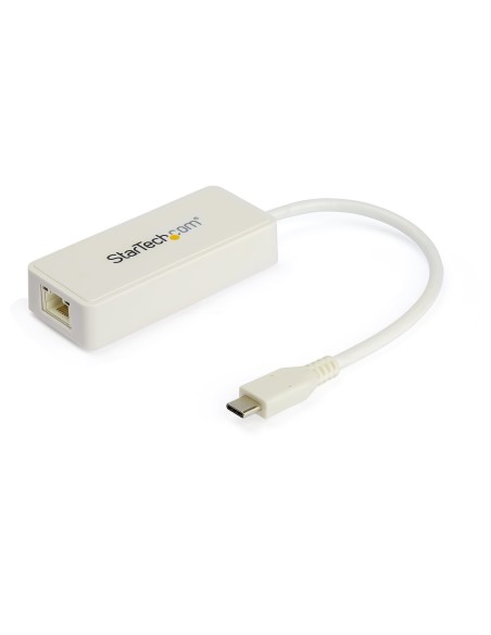 StarTech.com Adattatore Ethernet USB C con porta USB A - Adattatore di rete NIC USB 3.0 USB 3.1 Tipo C a RJ45 - Convertitore