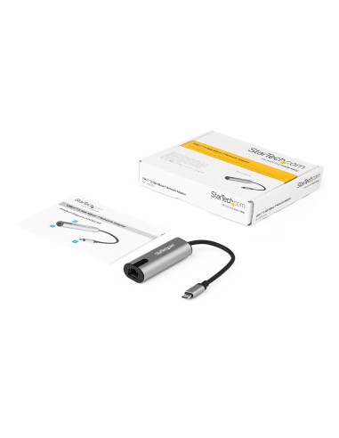 StarTech.com Adattatore Ethernet USB C - Adattatore di rete NIC NBASE-T Multivelocità 2.5 1 GbE 100 Mbps -