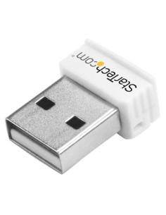 StarTech.com Adattatore di rete wireless N mini USB 150 Mbps - Adattatore WiFi USB 802.11n g 1T1R - Bianco
