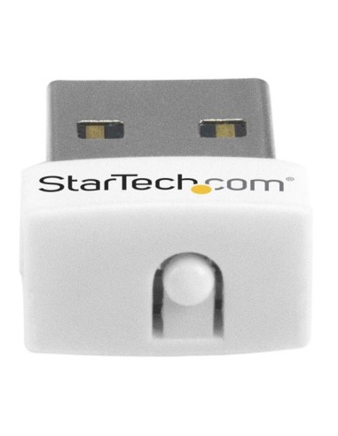 StarTech.com Adattatore di rete wireless N mini USB 150 Mbps - Adattatore WiFi USB 802.11n g 1T1R - Bianco