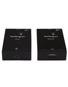 StarTech.com Extender USB 2.0 su cavo Cat5e Cat6 (RJ45) - Fino a 50m - Kit adattatore per estensore porta USB ad alta velocità 2