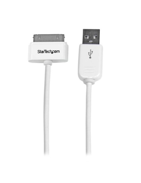 StarTech.com Cavo connettore dock Apple 30 pin da 1 m a USB per iPhone   iPod   iPad con connettore a gradino