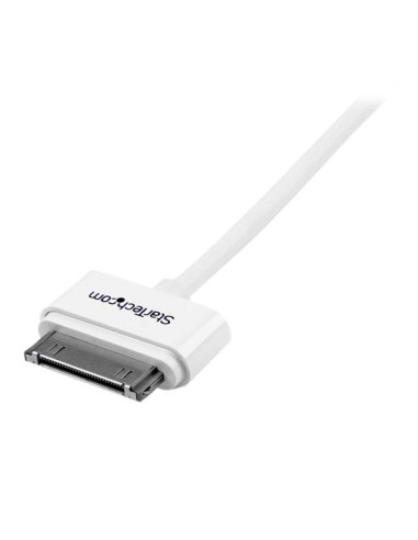 StarTech.com Cavo connettore dock Apple 30 pin da 1 m a USB per iPhone   iPod   iPad con connettore a gradino