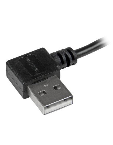 StarTech.com Cavo da Usb a micro USB con connettori ad angolo destro - M M da 2 m Nero
