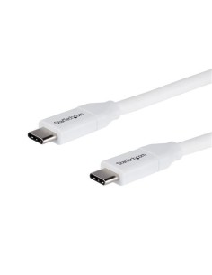 StarTech.com USB2C5C2MW cavo USB 2 m USB 2.0 USB C Bianco