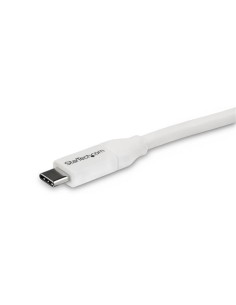 StarTech.com Cavo USB-C a USB-C 5A PD - M M - Bianco - 4m - USB 2.0 - Conforme USB-IF 2