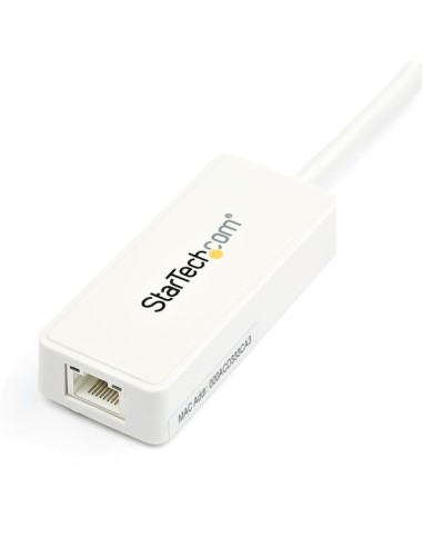 StarTech.com Adattatore USB 3.0 a Ethernet Gigabit NIC con porta USB - Bianco