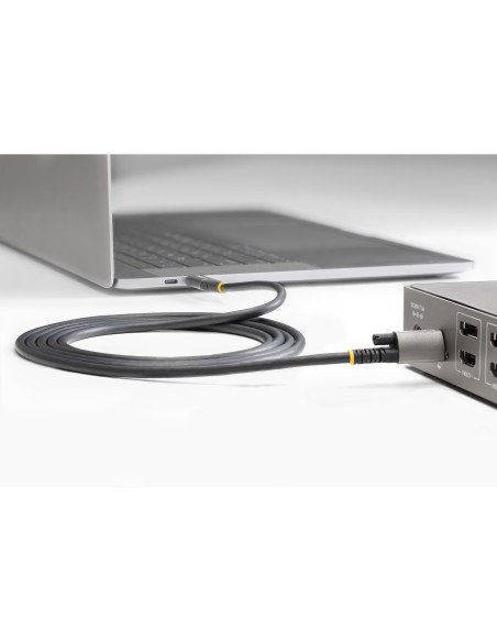 StarTech.com Cavo USB-C con viti di bloccaggio superiori da 1m - Cavo da USB-C a USB- C certificato 10Gbps - Cavo USB-C 3.1 3.2