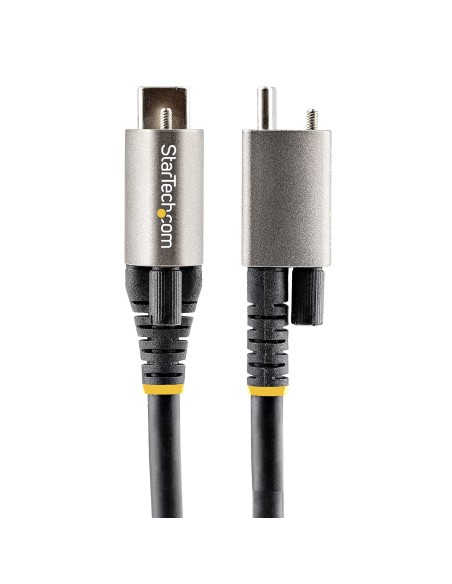 StarTech.com Cavo USB-C con viti di bloccaggio superiori da 50cm - Cavo da USB-C a USB- C certificato 10Gbps - Cavo USB-C