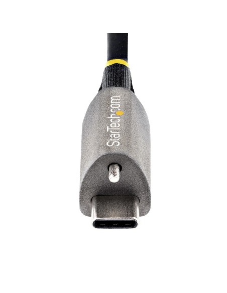 StarTech.com Cavo USB-C con viti di bloccaggio superiori da 50cm - Cavo da USB-C a USB- C certificato 10Gbps - Cavo USB-C