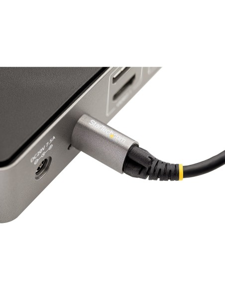 StarTech.com Cavo USB-C con viti di bloccaggio superiori da 50cm - Cavo da USB-C a USB- C certificato 10Gbps - Cavo USB-C