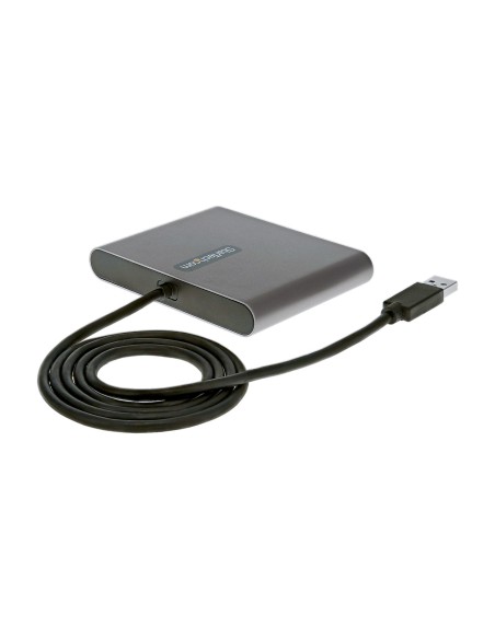 StarTech.com Adattatore USB-A a HDMI 1080p 60 Hz a 4 porte - Convertitore USB tipo A a HDMI - Multi Monitor Dongle Adapter -