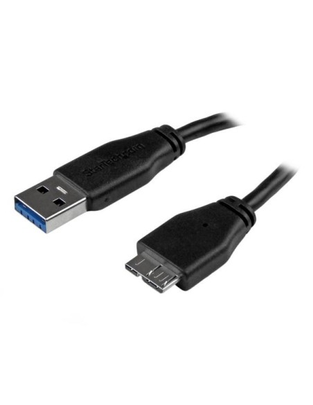 StarTech.com Cavo USB 3.0 Tipo A a Micro B slim - Connettore USB3.0 A a Micro B slim ad alta velocità M M - 3m