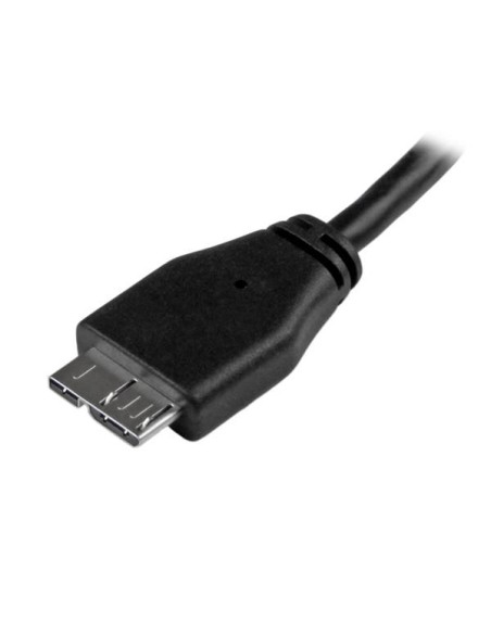 StarTech.com Cavo USB 3.0 Tipo A a Micro B slim - Connettore USB3.0 A a Micro B slim ad alta velocità M M - 3m