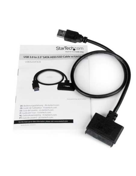 StarTech.com Cavo Adattatore per dischi rigidi USB 3.0 a SATA III da 2.5`` con UASP - Convertitore Sata SSD HDD
